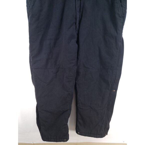 Schmidt Workwear Insulated Overalls Mens 2XL Short Black With Quilted Lining - Picture 6 of 11